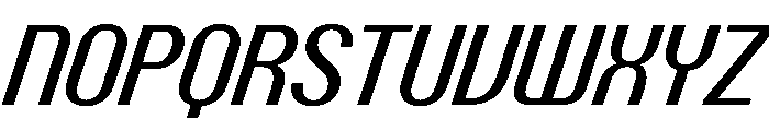 PPTalismanNarrow MediumItalic Instance Font UPPERCASE