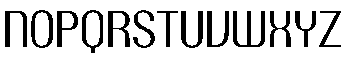 PPTalismanNarrow Regular Instance Font UPPERCASE