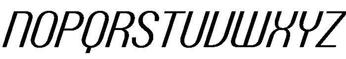 PPTalismanNarrow RegularItalic Instance Font UPPERCASE