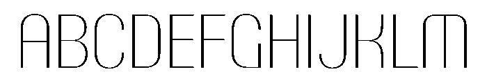 PPTalismanNarrow Thin Instance Font UPPERCASE