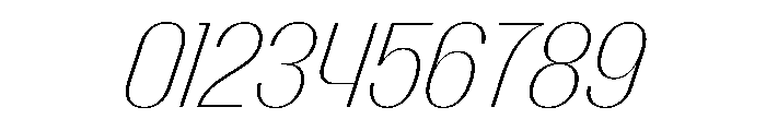 PPTalismanNarrow ThinItalic Instance Font OTHER CHARS