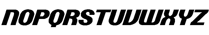 PPTalismanNormal ExtraboldItalic Instance Font UPPERCASE