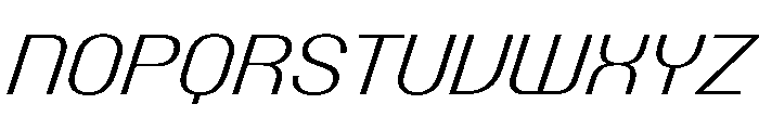 PPTalismanNormal LightItalic Instance Font UPPERCASE