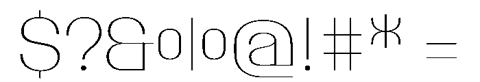 PPTalismanNormal Thin Instance Font OTHER CHARS