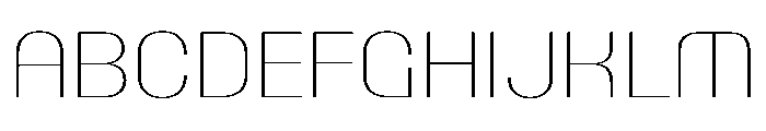 PPTalismanNormal Thin Instance Font UPPERCASE