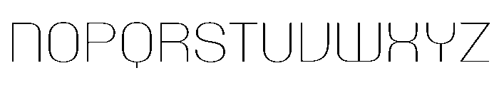 PPTalismanNormal Thin Instance Font UPPERCASE