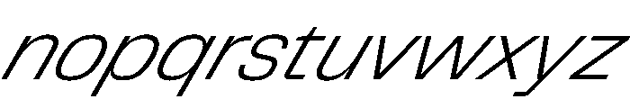 PPTelegraf LightOblique Font LOWERCASE