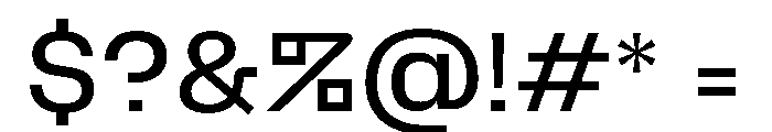 PPTelegraf Medium Instance Font OTHER CHARS