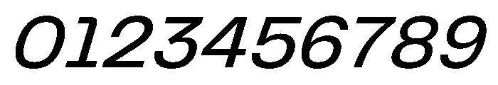 PPTelegraf MediumSlanted Font OTHER CHARS