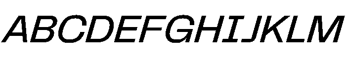 PPTelegraf MediumSlanted Font UPPERCASE