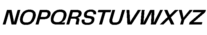 PPTelegraf SemiboldSlanted Font UPPERCASE