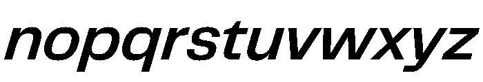 PPTelegraf SemiboldSlanted Font LOWERCASE
