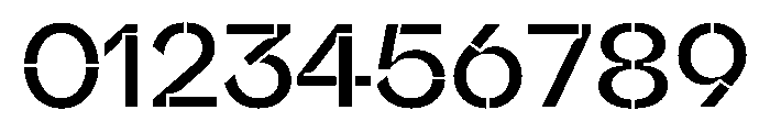 PPValveStencil Rg Font OTHER CHARS