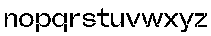 PPValveStencil Rg Font LOWERCASE