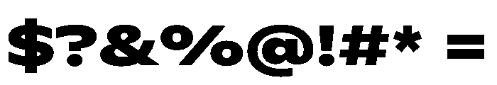 PPWatch Black Instance Font OTHER CHARS