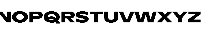 PPWatch Black Instance Font UPPERCASE
