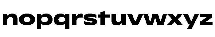 PPWatch Extrabold Instance Font LOWERCASE