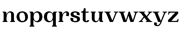PPWoodland Bold 5165e626 Font LOWERCASE