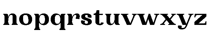 PPWoodland Heavy 8eb13cfe Font LOWERCASE