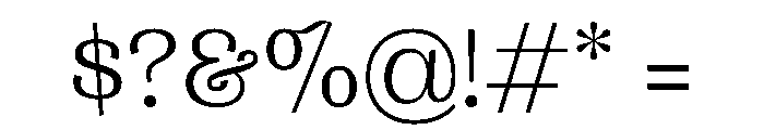 PPWoodland Light Dad47b77 Font OTHER CHARS