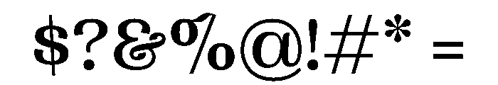 PPWoodland Medium 721a33b7 Font OTHER CHARS