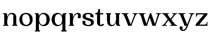 PPWoodland Medium 721a33b7 Font LOWERCASE
