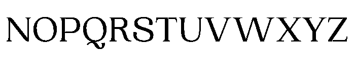PPWoodland Regular 5054f7fc Font UPPERCASE