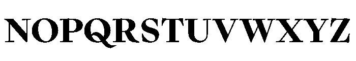 PPWriter Black Instance Font UPPERCASE