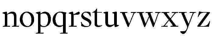 PPWriter Book Instance Font LOWERCASE