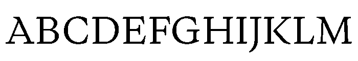 PPWriter BookText Instance Font UPPERCASE