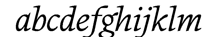 PPWriter LightItalic Instance FONT