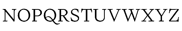 PPWriter LightText Font UPPERCASE