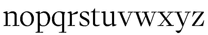 PPWriter Light Font LOWERCASE
