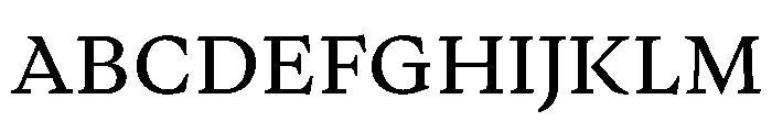 PPWriter MediumText Instance Font UPPERCASE