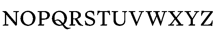 PPWriter MediumText Font UPPERCASE