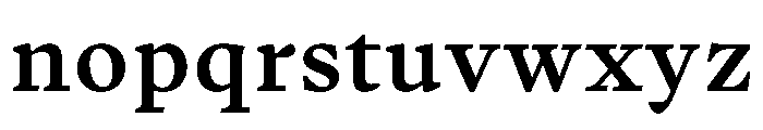PPWriter SemiboldText Instance Font LOWERCASE
