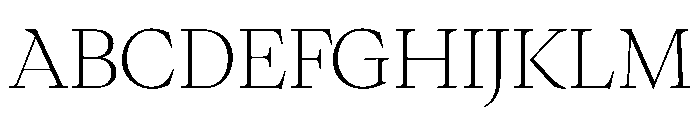 PPWriter Thin Instance Font UPPERCASE