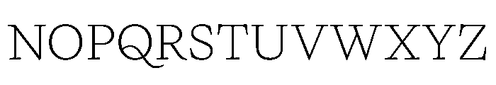 PPWriter ThinText Instance Font UPPERCASE