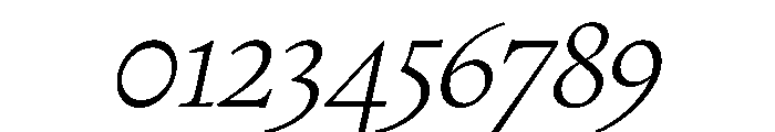 PPWriter UltraLightItalic Instance Font OTHER CHARS
