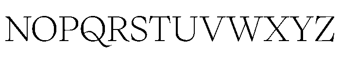 PPWriter Ultralight Instance Font UPPERCASE