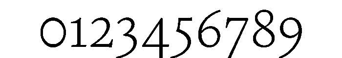 PPWriter UltralightText Font OTHER CHARS