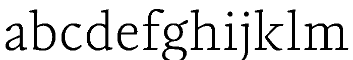 PPWriter UltralightText FONT