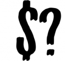 PQRS Handpainted Bold Font Font OTHER CHARS