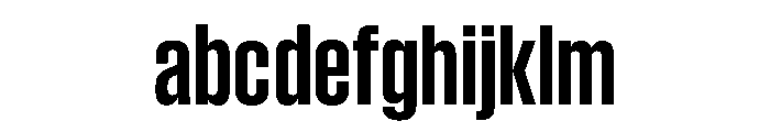 Pressio Stencil Condensed Bold FONT
