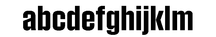 Pressio Stencil Condensed Semibold FONT