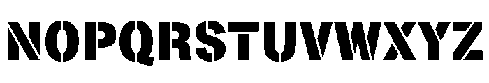Protest Heavy Font UPPERCASE