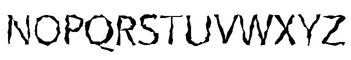 Protest Regular Font UPPERCASE