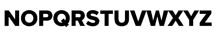 Proxima Nova Devanagari Extra Bold Font UPPERCASE