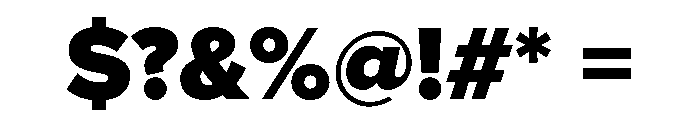 Proxima Nova Devanagari Heavy Font OTHER CHARS