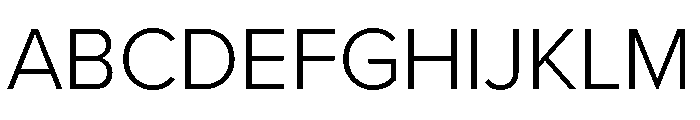 Proxima Nova Devanagari Light Font UPPERCASE